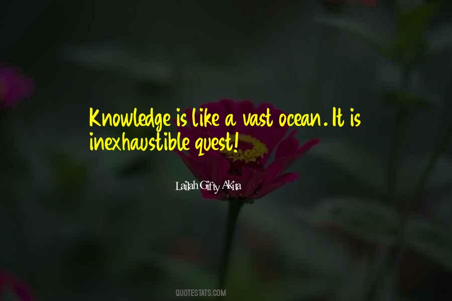 Quotes About The Quest For Knowledge #593567