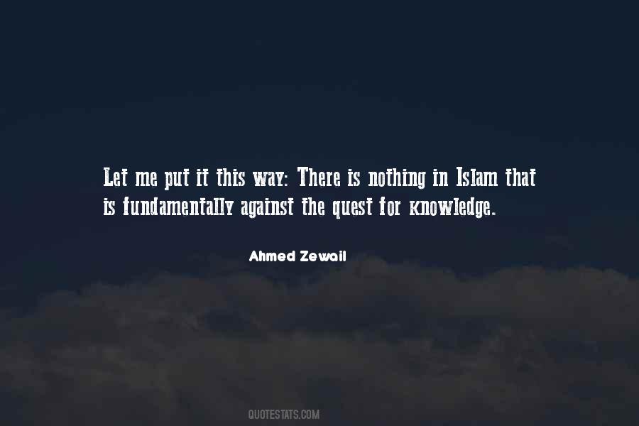 Quotes About The Quest For Knowledge #838860