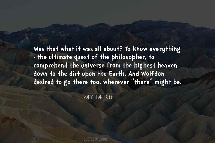 Quotes About The Quest For Knowledge #875038