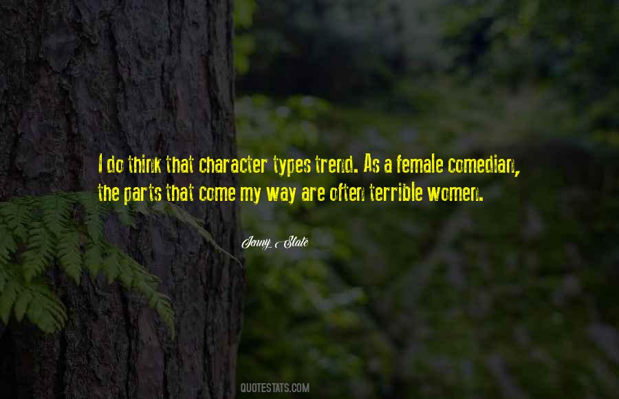 Character Types Quotes #404068