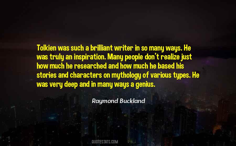 Character Types Quotes #643112