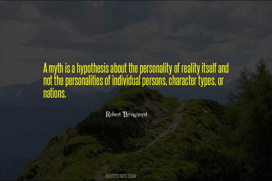 Character Types Quotes #938614