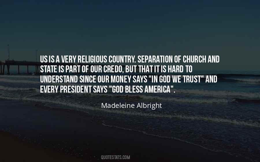 Church And Money Quotes #1067004