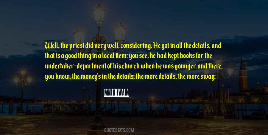 Church And Money Quotes #1808431