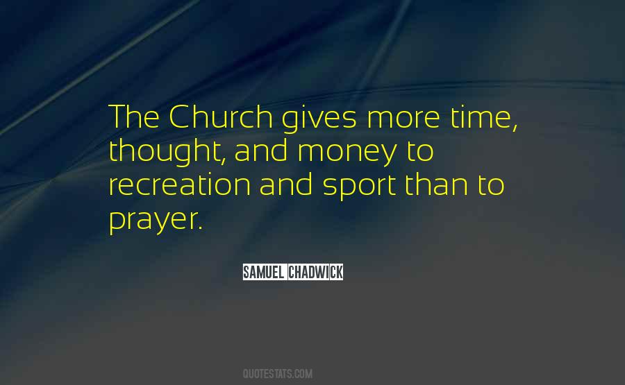 Church And Money Quotes #728369