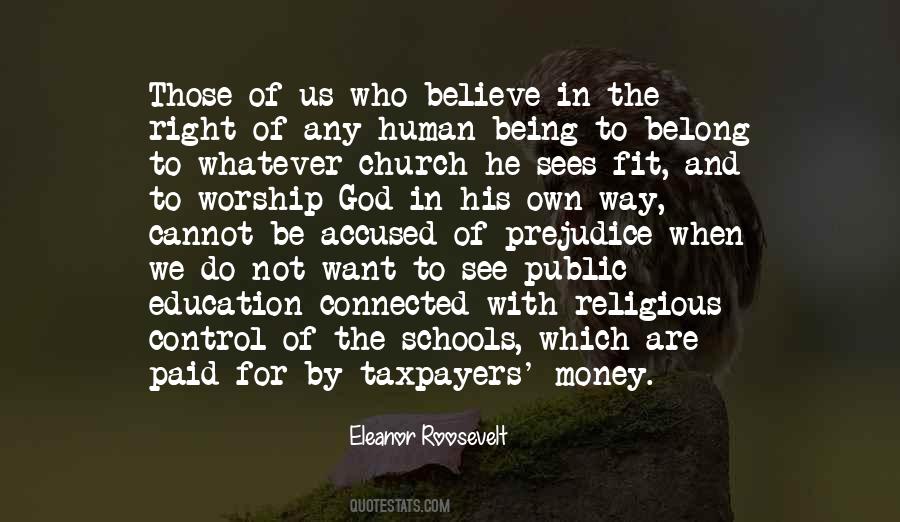 Church And Money Quotes #936514