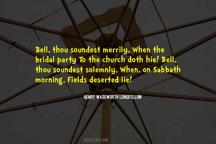 Church Bell Quotes #1481591