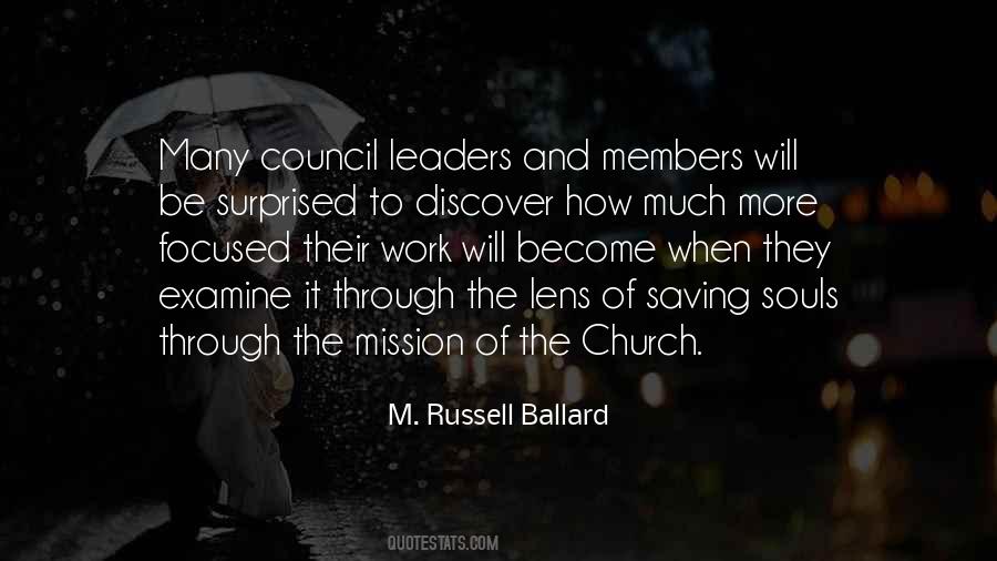 Church Council Quotes #1842446