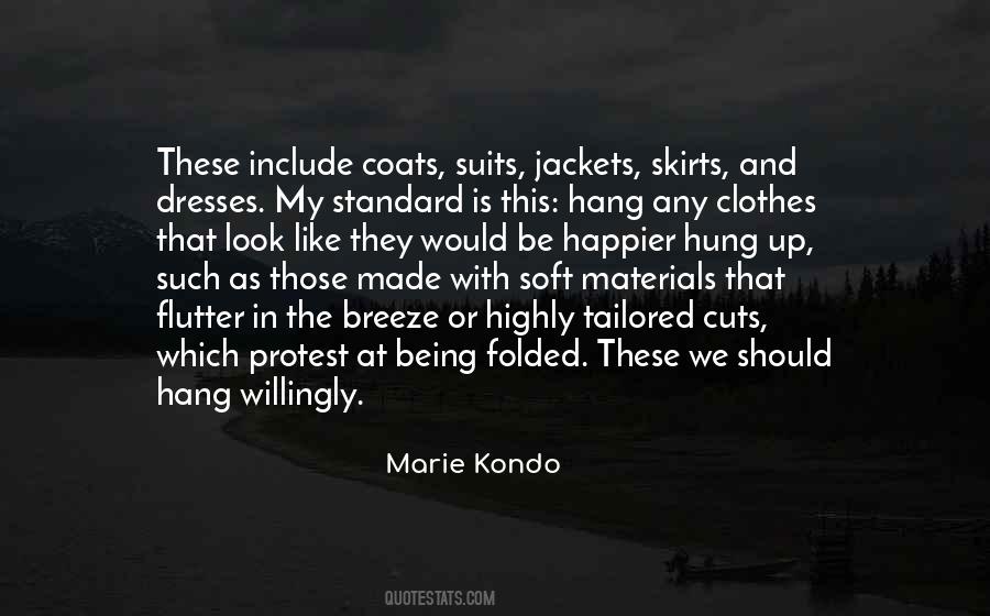 Folded Clothes Quotes #125417