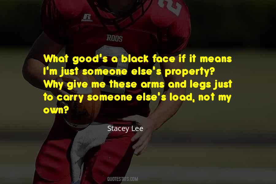 Black Legs Quotes #8516