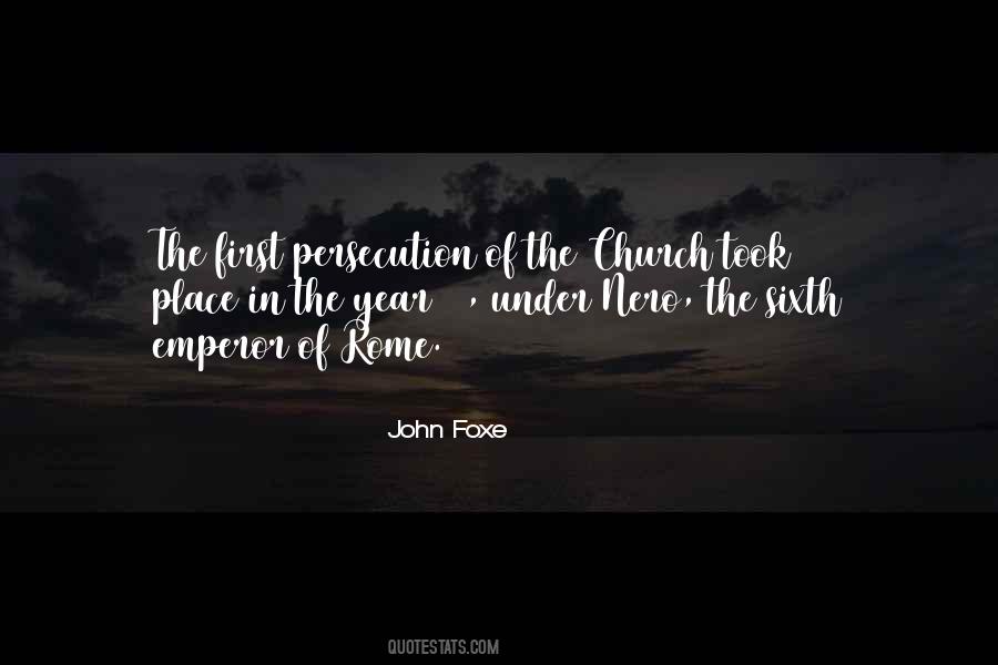 Church Persecution Quotes #397057