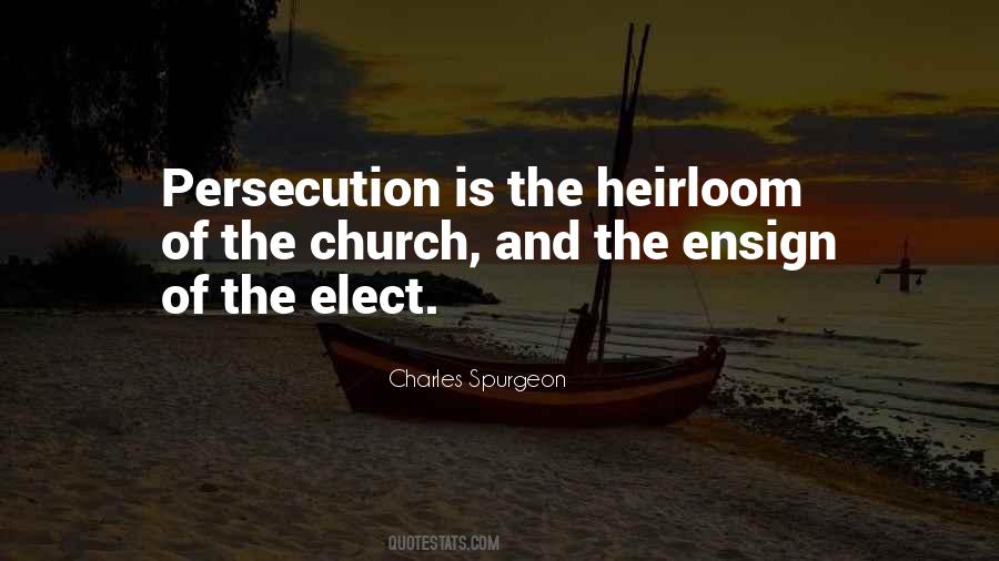 Church Persecution Quotes #511819