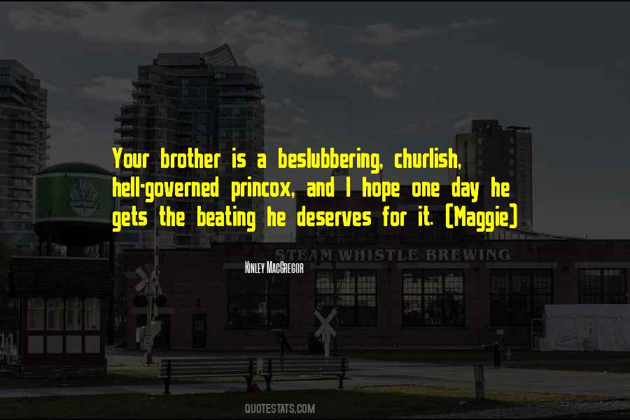 Churlish Quotes #1154048