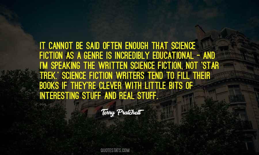 Science Fiction Writers Quotes #1172573