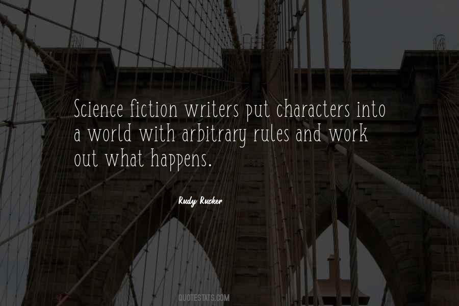 Science Fiction Writers Quotes #13346