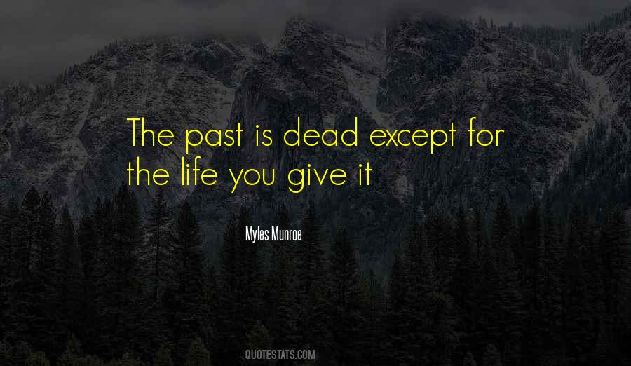 Life Past Quotes #7551