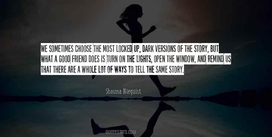 Ways That Are Dark Quotes #456497