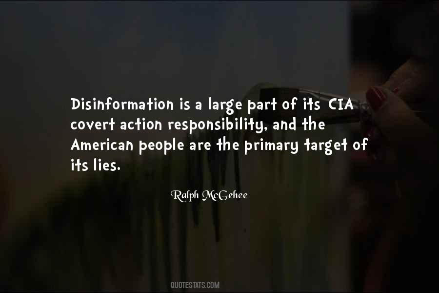 Cia Quotes #1858999