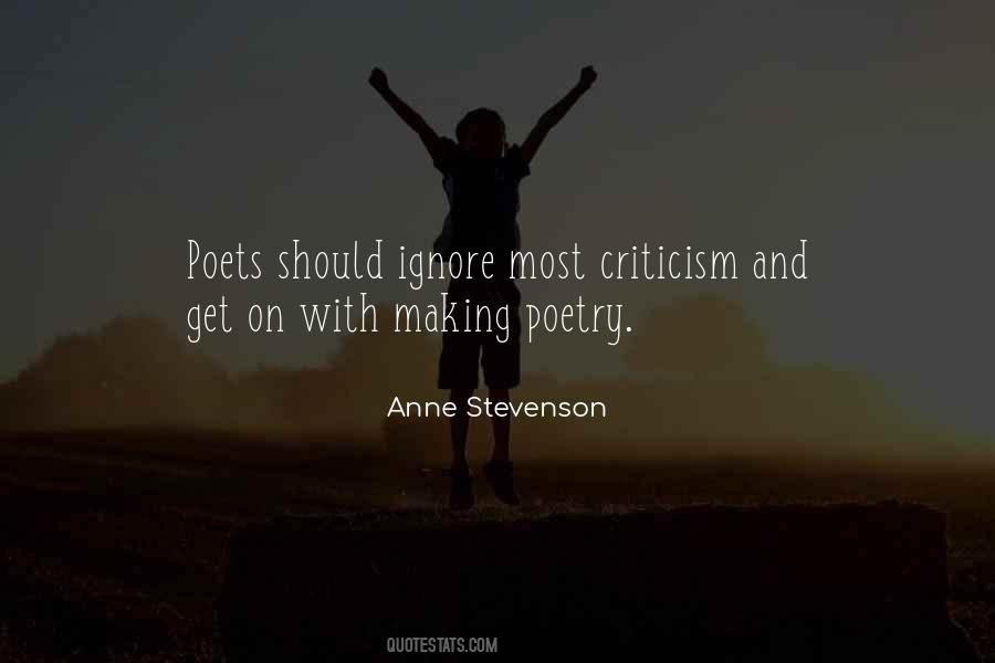 Poets On Poetry Quotes #1046289