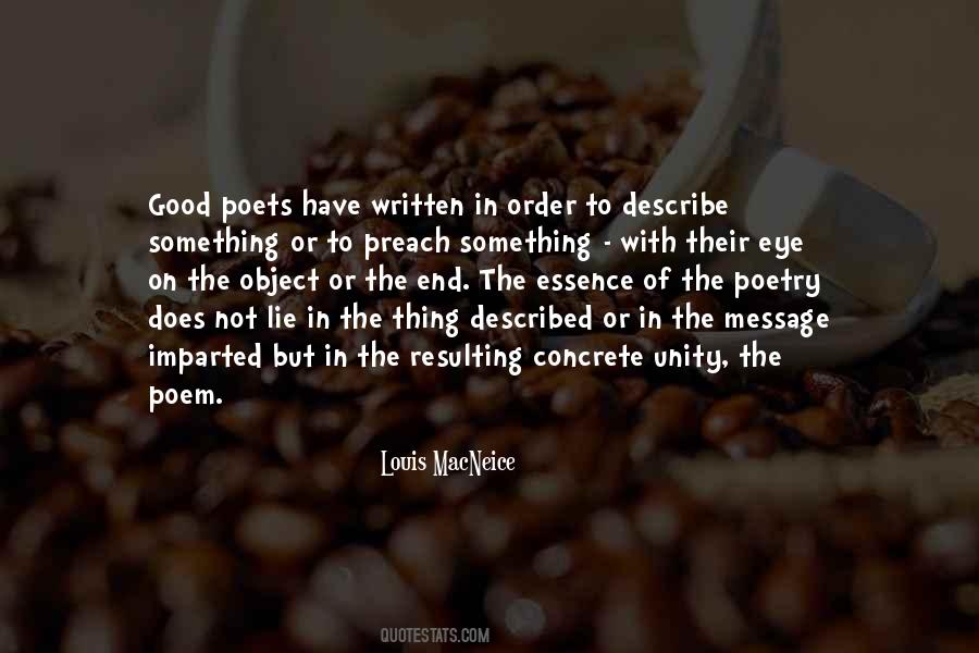 Poets On Poetry Quotes #1830493