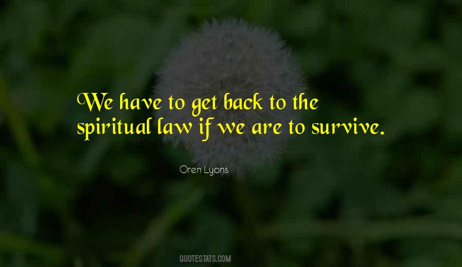 Spiritual Law Quotes #500443