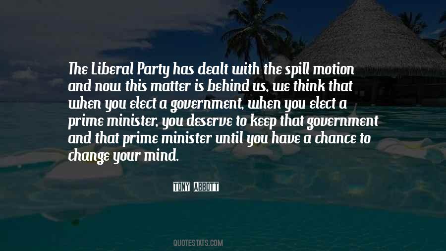 Quotes About Liberal Government #1512311