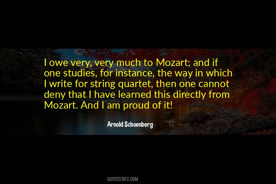 Schoenberg String Quotes #314473