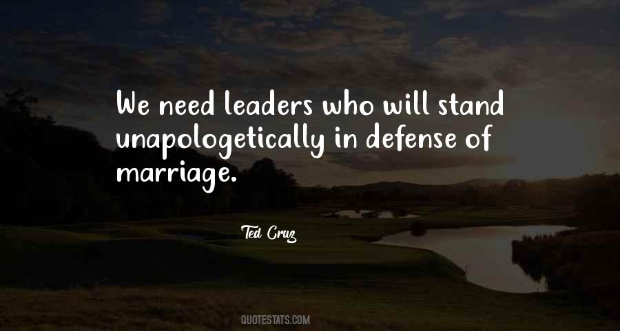 Defense Of Marriage Quotes #1752783
