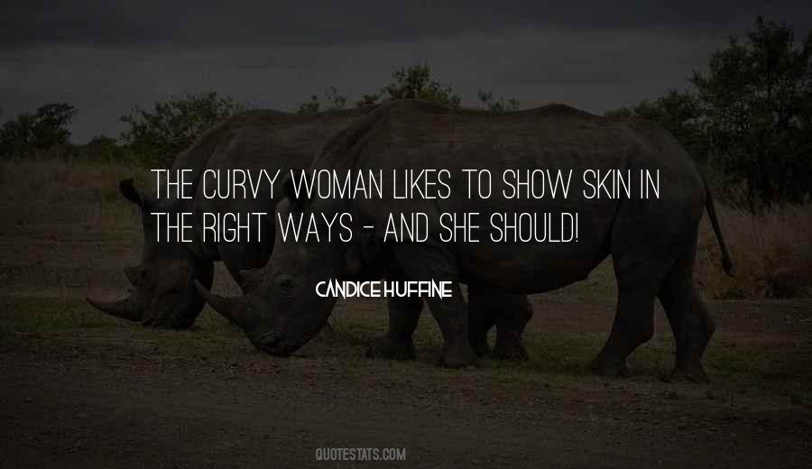 Curvy Woman Quotes #1372915