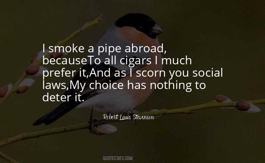 Cigar Smoke Quotes #1284666