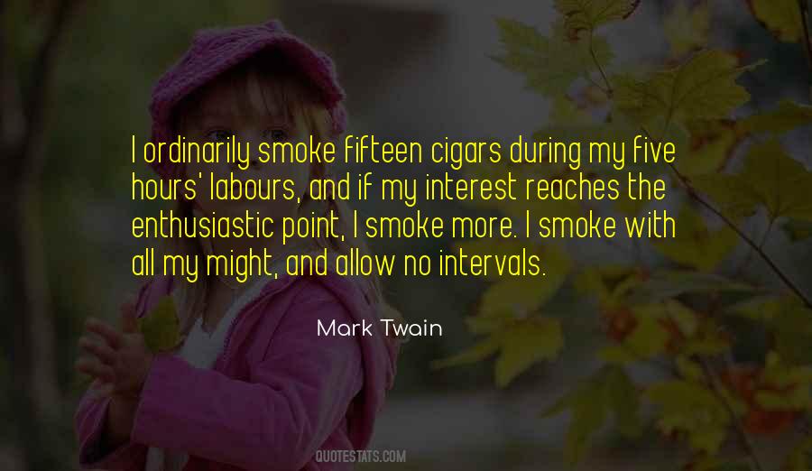 Cigar Smoke Quotes #1797385