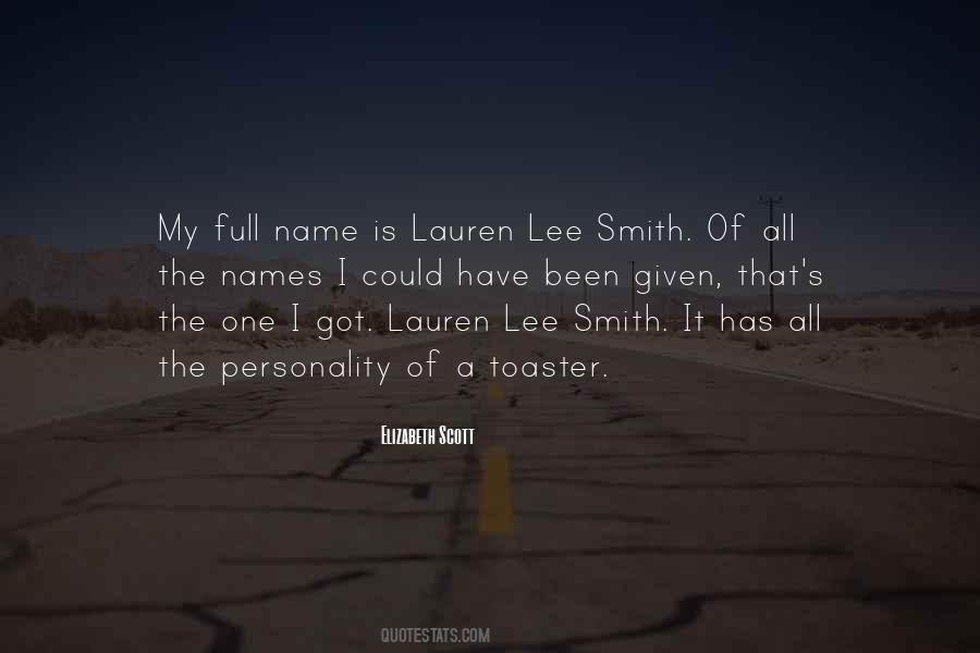 Name Lauren Quotes #106749 Name Lauren Quotes #106749