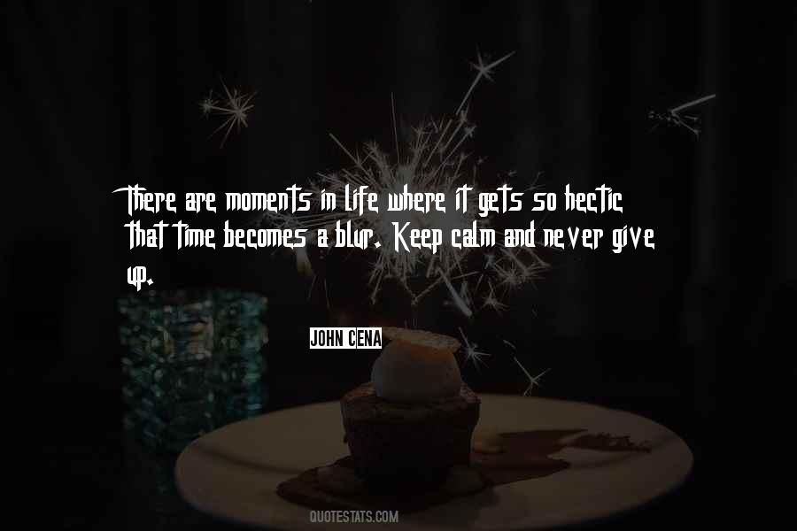 Hectic Time Quotes #1306595
