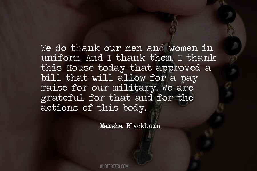 Women In Uniform Quotes #1491610