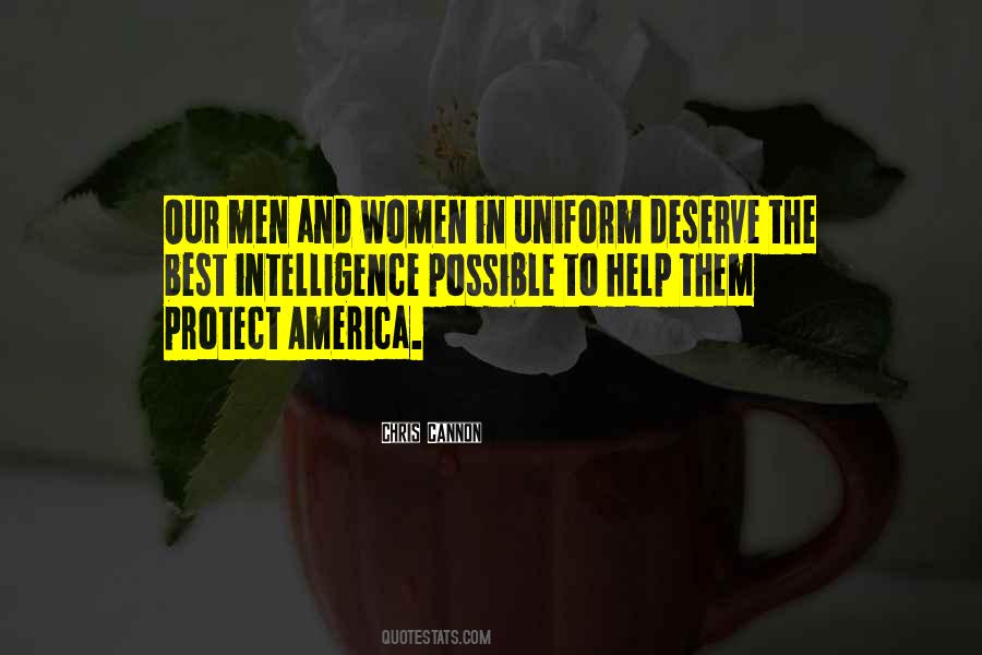 Women In Uniform Quotes #372103