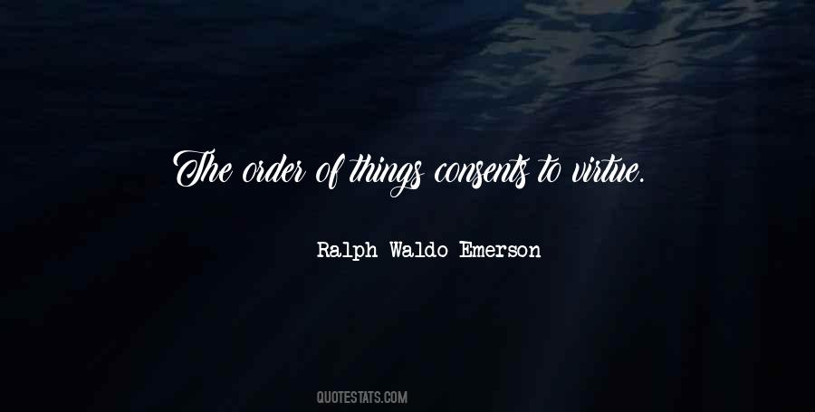 Order Of Things Quotes #1825862