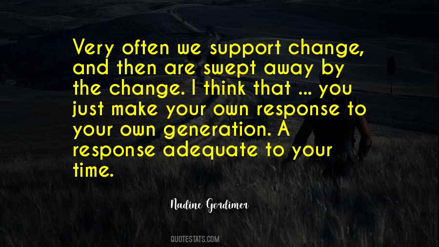 Make The Change Quotes #149646