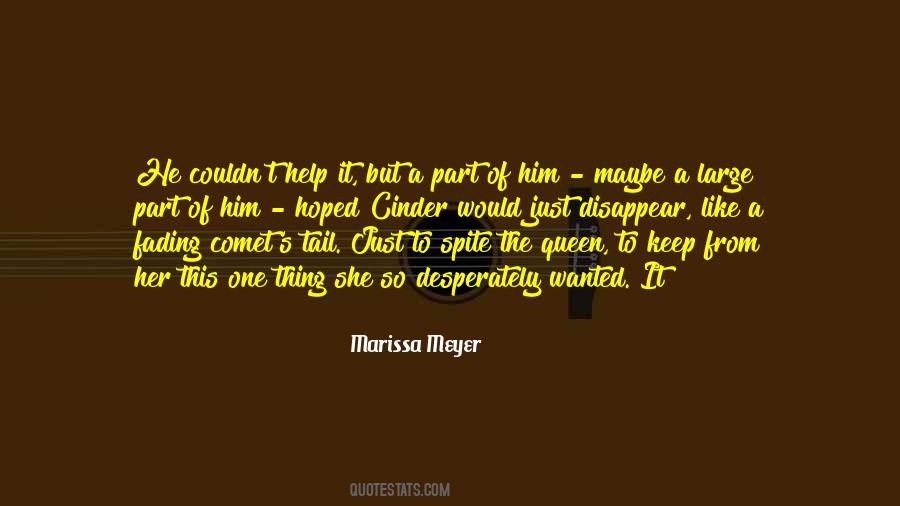 Cinder Marissa Meyer Quotes #348764