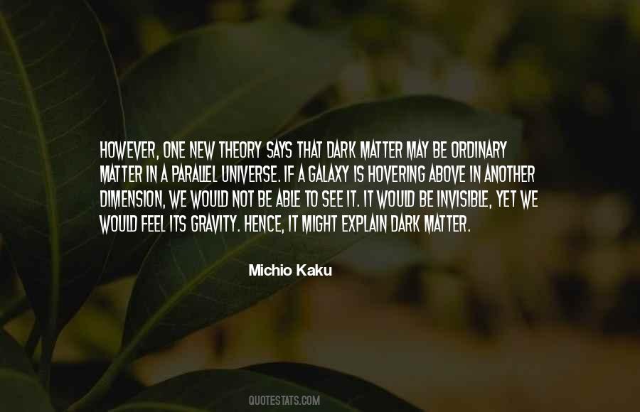 In Another Dimension Quotes #1029206
