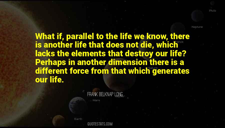 In Another Dimension Quotes #1795021