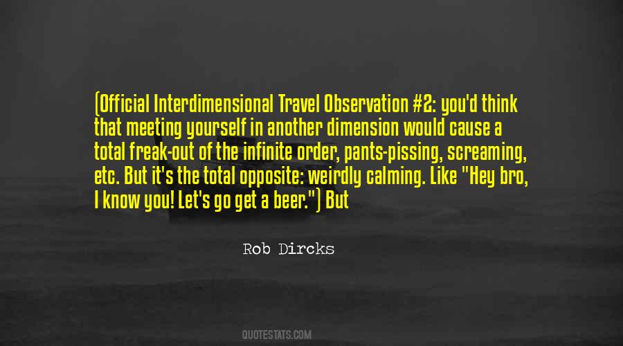 In Another Dimension Quotes #364353