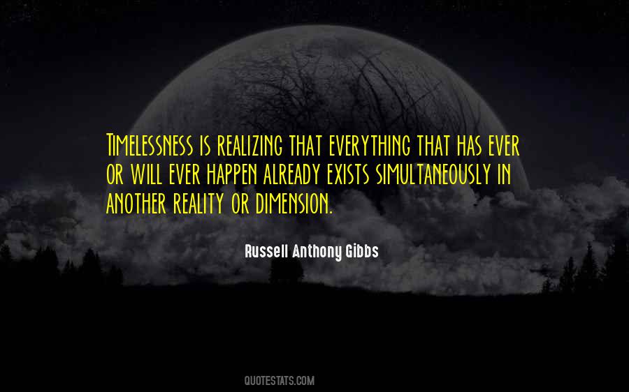 In Another Dimension Quotes #894757