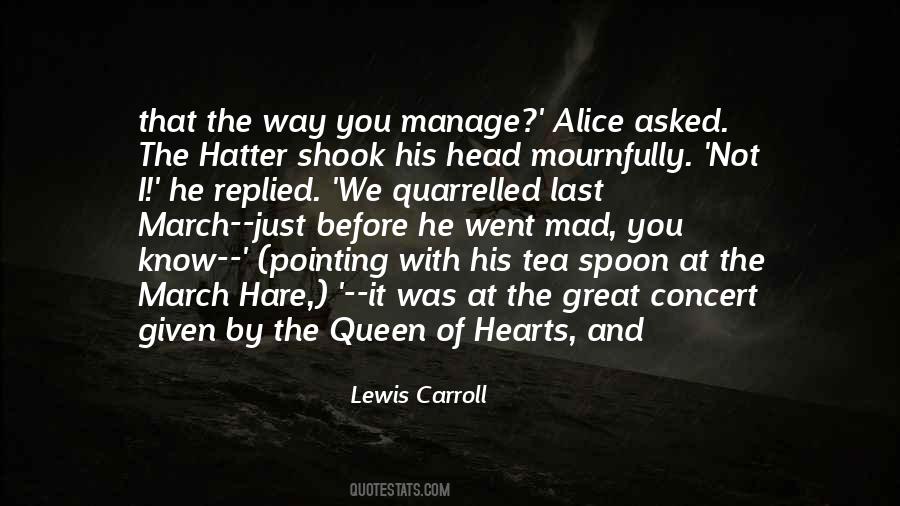 Quotes About The Queen Of Hearts #1696757