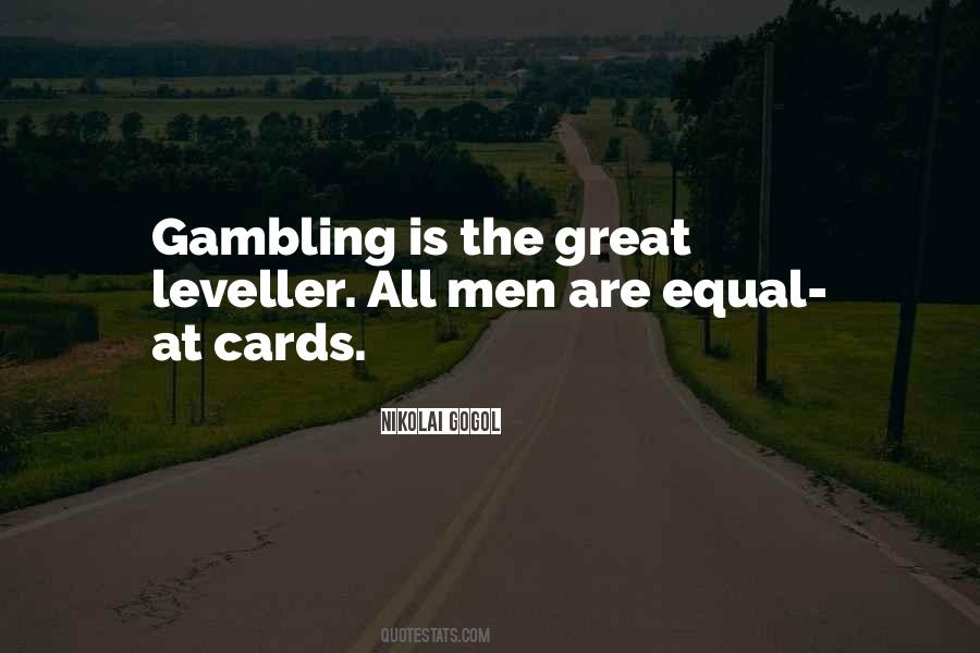 Great Gambling Quotes #833169