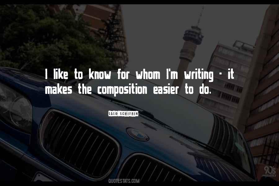 Schifrin Lalo Quotes #812755