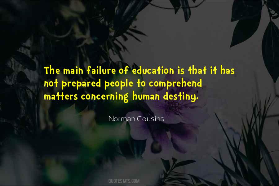 Failure To Get An Education Quotes #383784