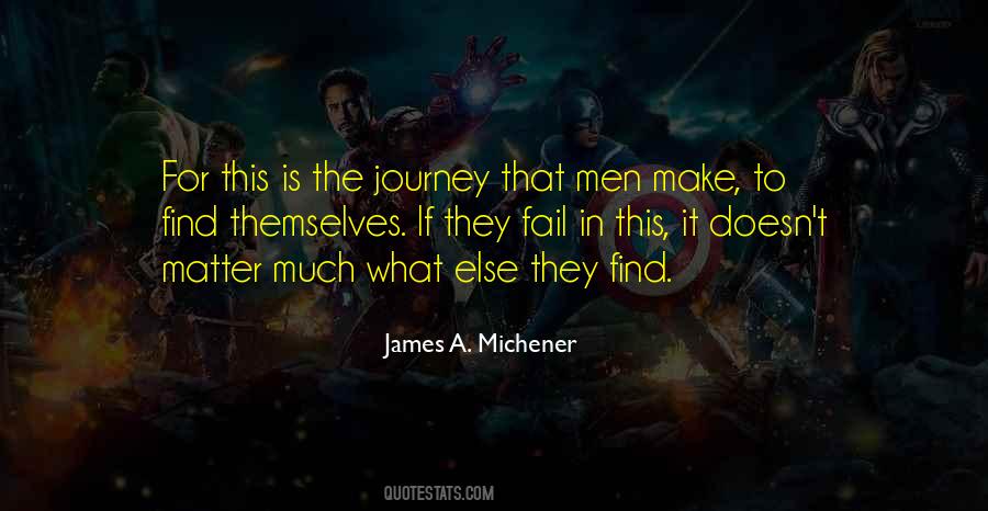 Michener James Quotes #670695