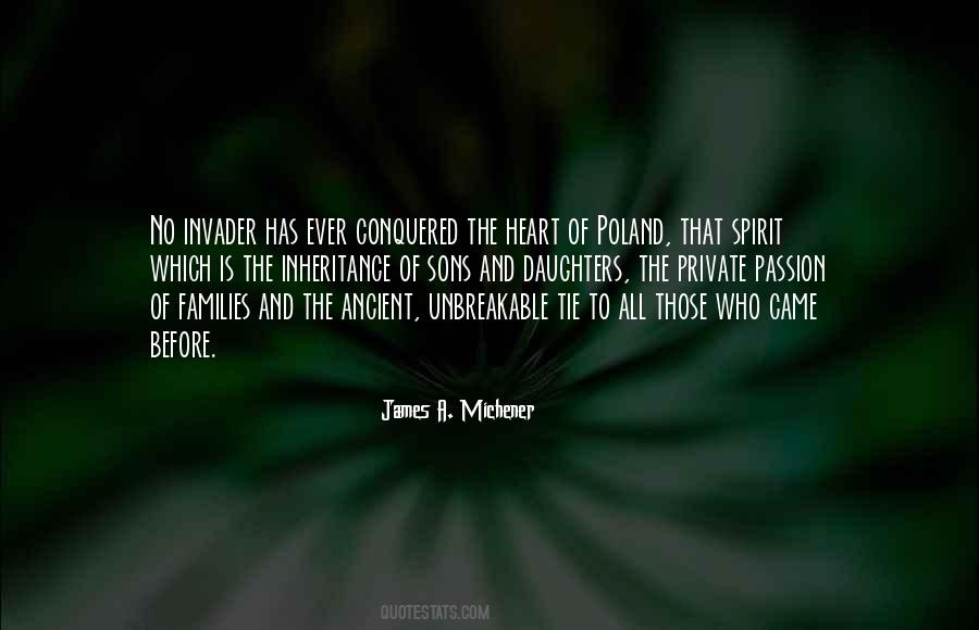 Michener James Quotes #853550