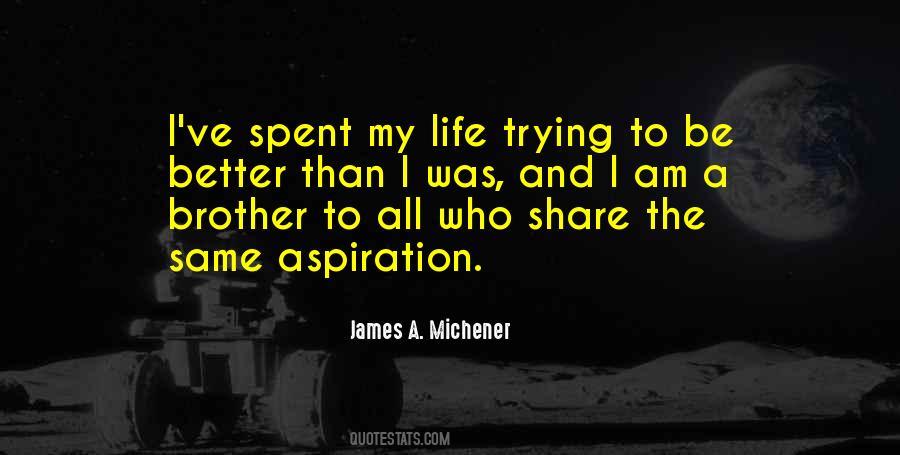 Michener James Quotes #937477