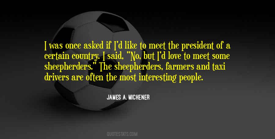 Michener James Quotes #940335